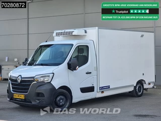 Renault Master 145PK Bi-Temp Koelwagen Vriezer Thermo King V-300 MAX LED Airco Cruise Lamberet Koel Koeler Kühl Kühler Kühlwagen Kühlkoffer Frigo 14m3 Airco Cruise control