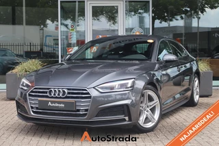 Hoofdafbeelding Audi A5 Audi A5 Sportback 35 TFSI S-LINE 150pk | LED | Climate | Cruise | Navi | Carplay | Bluetooth | Half Leder