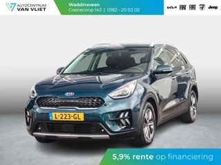 Kia Niro 1.6 GDi Hybrid DynamicPlusLine l Lederen bekleding  l Stoel en stuurwielverwarming l