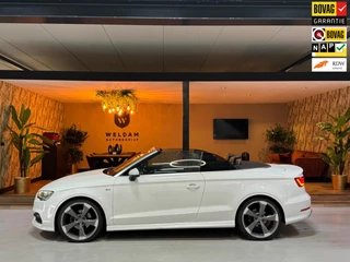 Audi A3 Cabriolet 1.4 TFSI CoD Ambition Sport Edition NAP Garantie NekVW StoelVW Leder Cruise Navi Clima Led Rijklaar