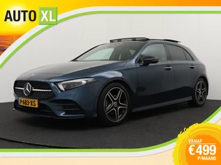 Hoofdafbeelding Mercedes-Benz A-Klasse Mercedes-Benz A-Klasse 180 Aut. AMG Night Pano-dak Memory Camera Sfeerverlichting 