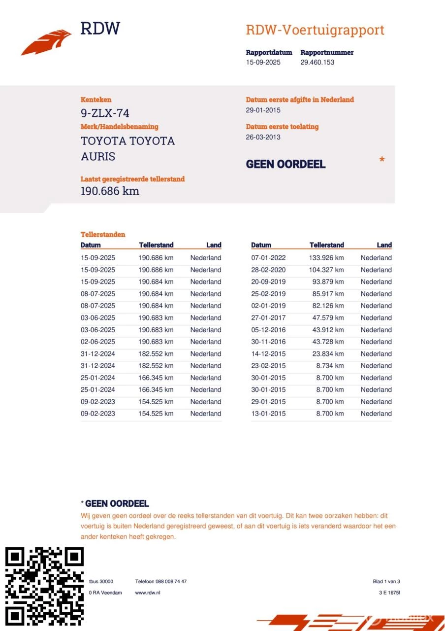 Hoofdafbeelding Toyota Auris