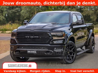 Dodge Ram 1500 GT EDITION | 5.7 V8 HEMI | VIRTUAL COCKPIT | HEAD-UP | ADAPTIVE CRUISE | 360 CAMERA | TRX PACK | Comfortabele Dubbele Cabine met Royale 5 Zitplaatsen | BPM vrij BPM vrij | Nu Leverbaar uit Voorraad | Voorraad Nr 2436