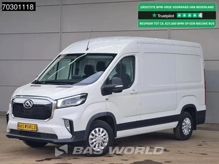 Maxus eDeliver 9 Elektrisch 256km WLTP 52kWh L2H2 204pk ACC LED Airco Camera Parkeersensoren v+a Airco