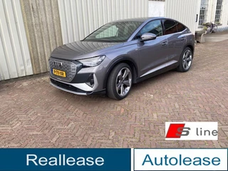 Audi Q4 Sportback e-tron Q4 40 S-line 1e eig 204 Pk 82 kWh Elektr Schuifdak leder HUD SOH 95,32 RS 21 Velgen SONOS