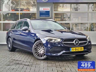 Mercedes C-klasse Estate 180 Luxury Line|Trekhaak|LED|Leder|360'Camera|Carplay|Memory stoelen|
