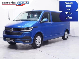 Volkswagen Transporter 2.0 TDI 150 pk DSG Aut. Dubbel Cabine Navi, Camera 1/2 Leder / Alcantara, LED Koplampen, 17" LMV, NAP, 5-Zits