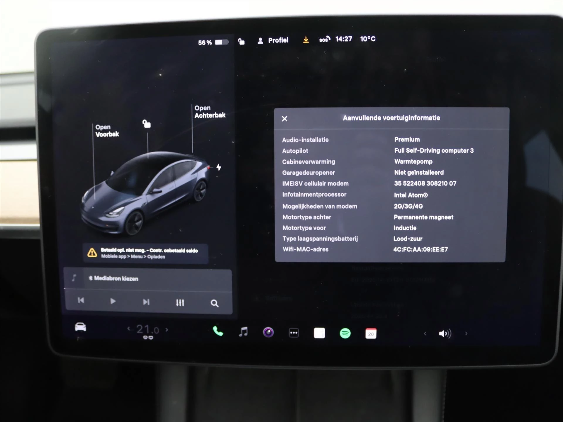 Hoofdafbeelding Tesla Model 3