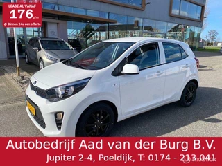 Kia Picanto 1.0  67pk Sport Velgen zwart hoogglans + nieuwe banden , Airco , Cruise controle , Bluetooth - Spotify - Google map afspeelbaar ,   Elctr. ramen , deurvergrendeling met afstandbediening, tot 7 jaar fab garantie