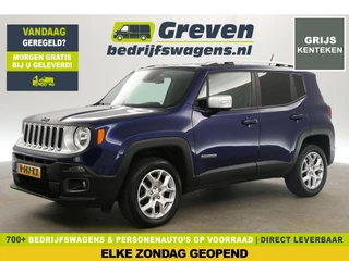 Jeep Renegade 2.0 MultiJet Limited 4x4 | GRIJS KENTEKEN | VAN | 141PK Clima Cruise Navi PDC 17"LMV Elektrpakket