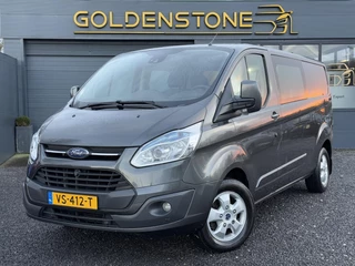 Hoofdafbeelding Ford Transit Custom Ford Transit Custom 290 2.2 TDCI L2H1 Limited DC Dubbele Cabine,Navi,Airco,Cruise,Stoelverwarming,Trekhaak,LM Velgen,PDC,N.A.P,Nieuwe Apk bij Aflevering