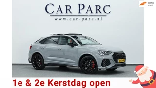 Audi RSQ3 Sportback 2.5 TFSI Quattro 400PK MATRIX+LED/VIRTUAL/PANO/LEER+S.VERWARMING/B&O/21"LMV/360/LINE/ACC/ECC/12 MDN GARANTIE!