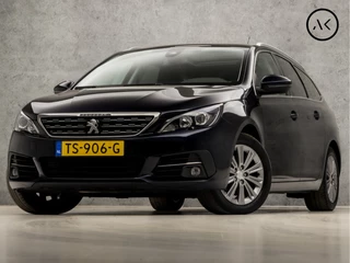 Peugeot 308 SW 1.2 PureTech Sport (PANORAMADAK, APPLE CARPLAY, GROOT NAVI, 360 CAMERA, SPORTSTOELEN, LEDER, GETINT GLAS, DAB+, PARKEERSENSOREN, NIEUWSTAAT)