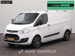 Ford Transit Custom 105pk L2H1 Trekhaak Navi Airco Cruise Camera Parkeersensoren LM Velgen APK 03-2027 Euro6 L2 Airco Trekhaak Cruise control