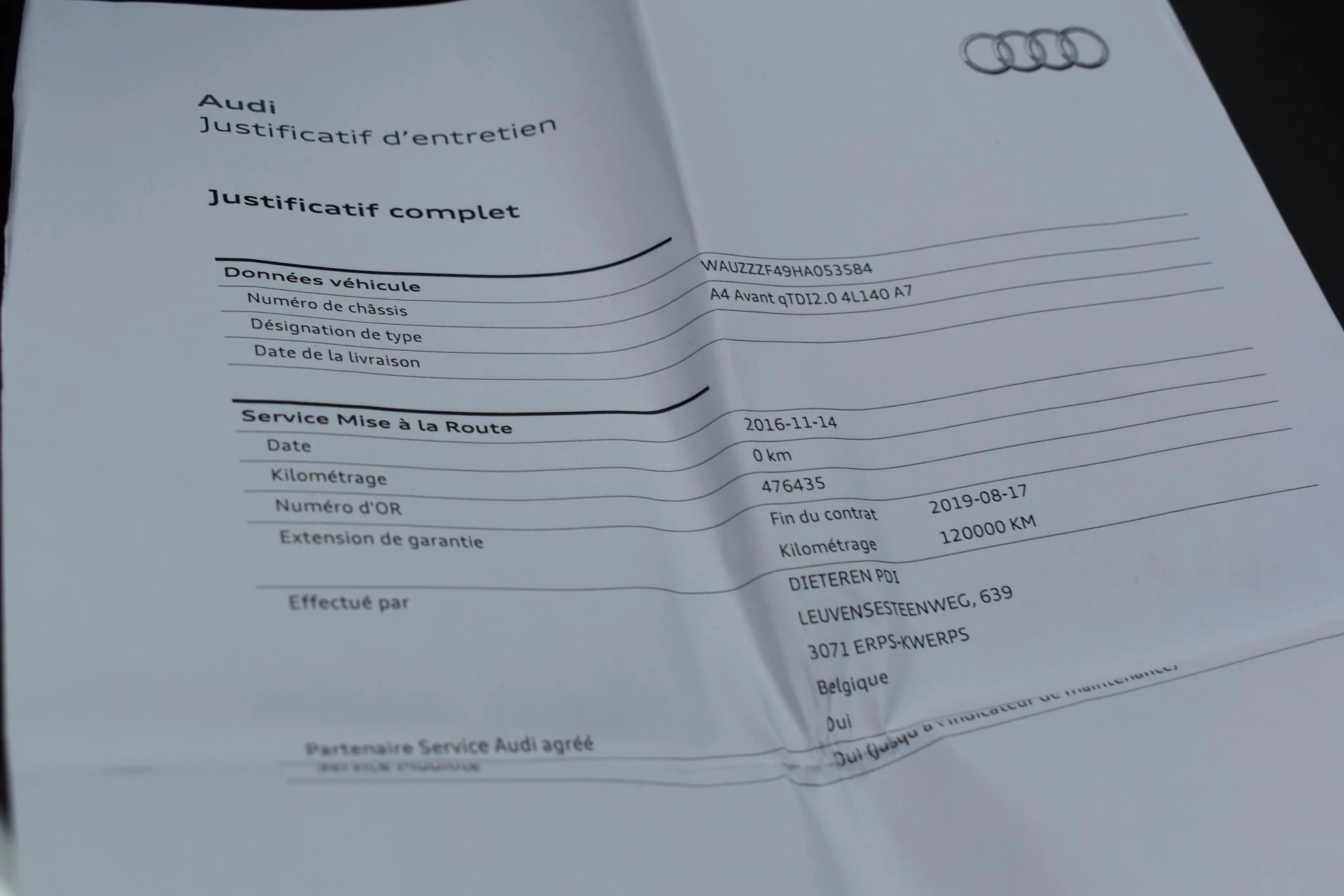 Hoofdafbeelding Audi A4