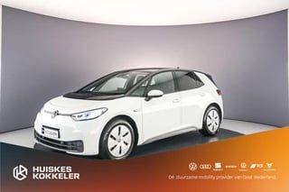 Hoofdafbeelding Volkswagen ID.3 Volkswagen ID.3 Pro Edition 204pk Automaat Adaptive cruise control, Navigatie, Achteruitrijcamera, Stuurwiel verwarmd, Parkeersensoren, Stoelverwarming, LED verlichting