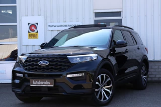 Ford Explorer 3.0 V6 EcoBoost 457PK 4WD PHEV ST-Line 7p.*Perfect onderh.*BTW*1ste Eig.*Pano/B&O/Massage/Stoelverw.V+A/Stuurverw./Stoelkoeling/ACC/Memorie/360Camera/Keyless Entry+Go/Dodehoek/Sfeer/Parkeersens.V+A/20 inch LM/VOL*