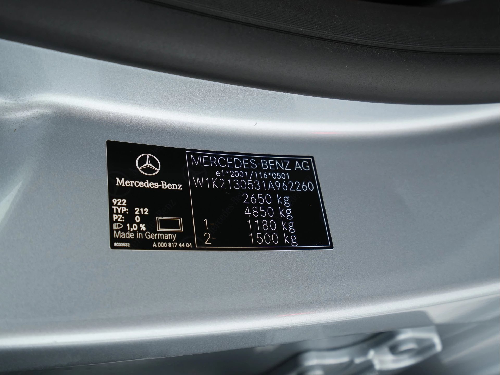 Hoofdafbeelding Mercedes-Benz E-Klasse