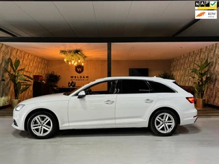Hoofdafbeelding Audi A4 Audi A4 Avant 40 TFSI Design Garantie Digidash Elek. Achterklep LED DAB Cruise Clima Navi Sfeerverlichting Rijklaar