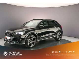 Hoofdafbeelding Audi Q3 Audi Q3 S Edition 45 TFSI e 245PK | Sonos | Pano | Matrix LED | Camera | 20 inch | Adapt. Cruise | Keyless | CarPlay |