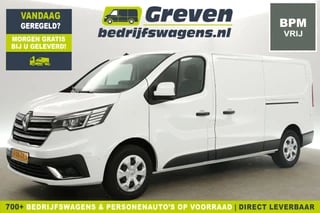 Renault Trafic 2.0 dCi T30 L2H1 BPM Vrij | Airco Camera Cruise Carplay 2xSchuifdeur LED 3 Persoons Navi PDC