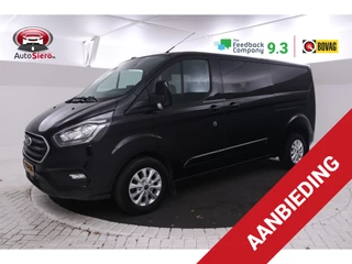 Ford Transit Custom 300 2.0 TDCI L2H1 Limited DC Dubbel cabine, Automaat, Airco.