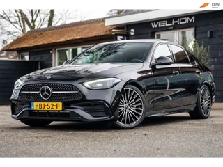 Mercedes-Benz C-klasse 300 4MATIC AMG Adaptive Cruise I Panoramadak I Autonoom rijden I Burmester I Led I Sfeerverlichting I BTW