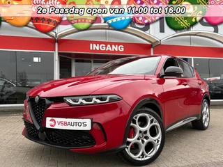 Hoofdafbeelding Alfa Romeo Tonale Alfa Romeo Tonale 1.5T AUT. HYBRID EDIZIONE-SPECIALE LED NAVI TREKHAAK CAMERA CARPLAY AIRCO LMV PDC
