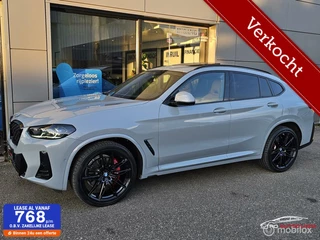 Hoofdafbeelding BMW X4 BMW X4 xDrive20i M Sport Panorama/Kuipstoelen/Brooklyn grey