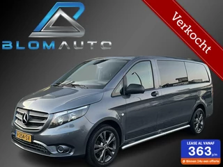 Mercedes Vito Bestel 111 CDI Lang DUBBELE CABINE NAVI+TREKH