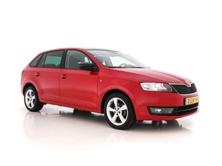 Hoofdafbeelding Škoda Rapid Škoda Rapid Spaceback 1.2 TSI Greentech Ambition Businessline Style-Pack *PANO | NAVI-FULLMAP | AMUNDSEN-AUDIO | AIRCO | CRUISE | PDC | TOWBAR | COMFORT-SEATS | 16''ALU*