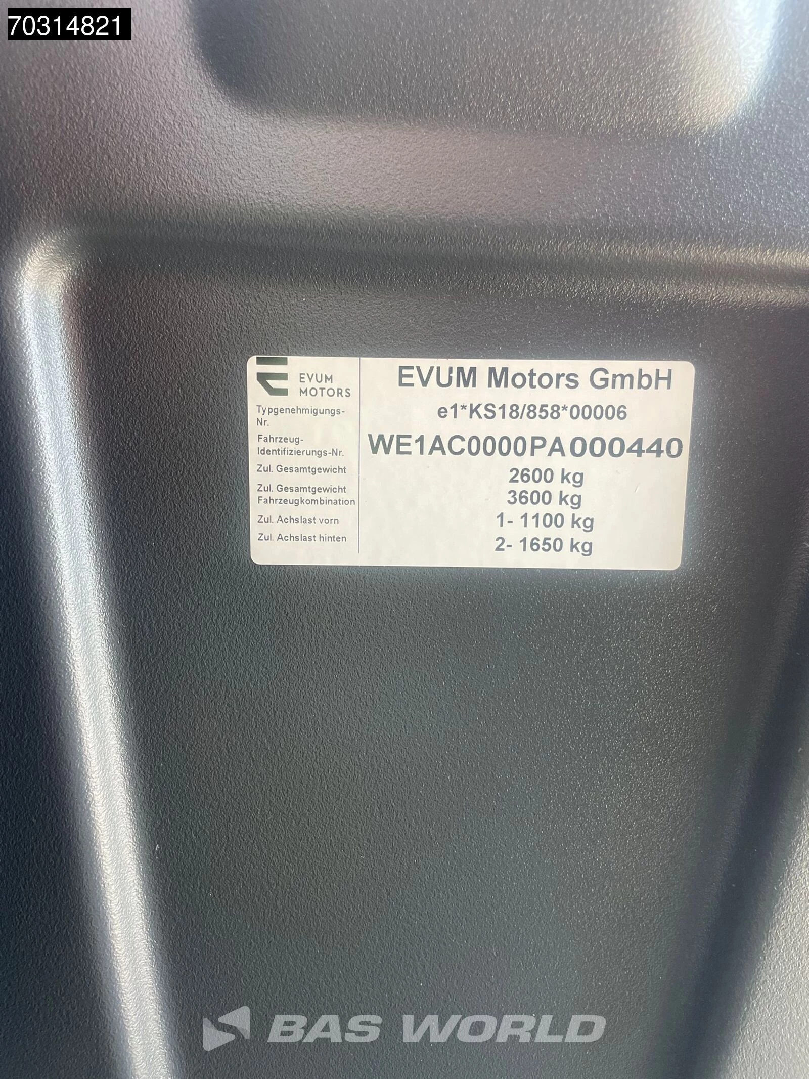 Hoofdafbeelding EVUM Motors aCar
