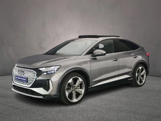 Audi Q4 Sportback e-tron 50 quattro S edition 77 kWh | Adaptive Cruise | Camera | Matrix | Warmtepomp | Panorama Dak | Head-up | Keyless | Veiligheids-pakket | Assistentie pakket | Navigati-pakket | Comfort plus-pakket | Interieur-pakket |