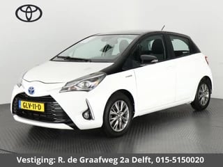 Hoofdafbeelding Toyota Yaris Toyota Yaris 1.5 Hybrid Dynamic Bi-Tone | Cruise Control | Bluetooth | Climate control |