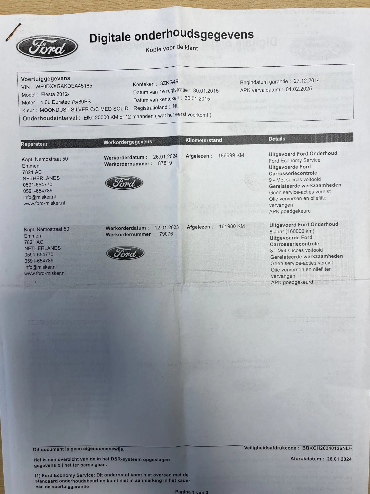 Hoofdafbeelding Ford Fiesta