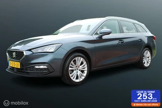 Seat Leon Sportstourer 1.5 TSI Style Launge Edition 130 PK, Digital dashboard, Trekhaak, Adaptief cruise, Camera, Parkeer assistent, App connect, Pdc voor -achter, Full led, Clima, Navi, 17 inch Lmv.