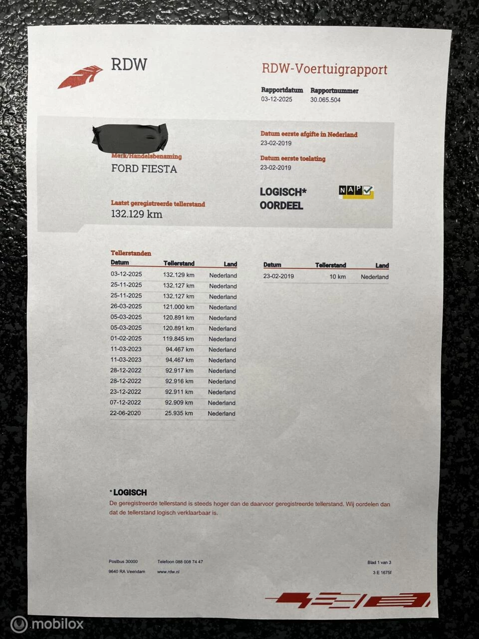 Hoofdafbeelding Ford Fiesta