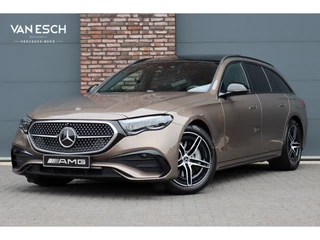 Hoofdafbeelding Mercedes-Benz E-Klasse Mercedes-Benz E-Klasse 300 e AMG Line Aut9 | MBUX Hyperscreen | Distronic+ | Burmester | Panoramadak | Memory | 3D-Display | Trekhaak | Digital Light | HUD | Surround Camera |