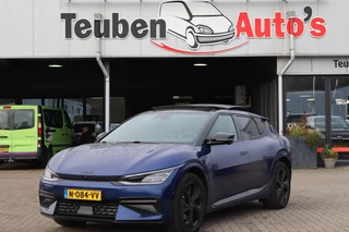 Hoofdafbeelding Kia EV6 Kia EV6 GT-Line 77.4 kWh BTW Auto, SOH 92.8%, Panoramadak, Schuif- kanteldak, Cruise control, 360 Camera, Stoel- en stuurverwarming, Stoel ventilatie