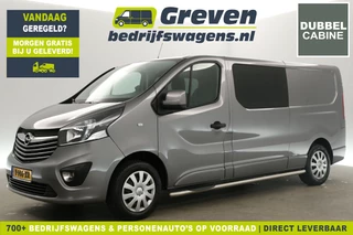 Opel Vivaro 1.6 CDTI L2H1 Dubbele Cabine 6 Persoons Airco Camera Cruise PDC Navi LED Sidebars Trekhaak