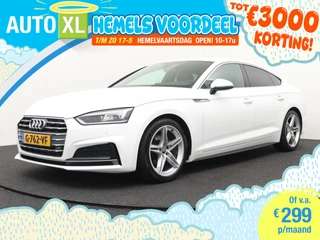 Audi A5 Sportback S-line Half-Leder/Sportstoel 18'LMV Camera Stoelverw.