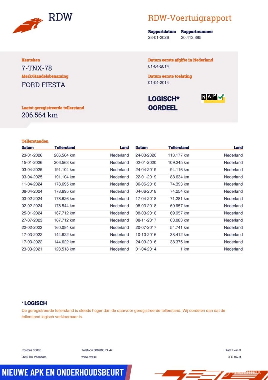 Hoofdafbeelding Ford Fiesta