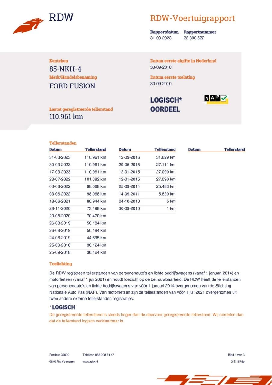 Hoofdafbeelding Ford Fusion