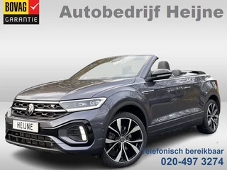 Volkswagen T-Roc Cabrio 1.5 TSI 150PK DSG R-LINE SPORT LEDER/LED/NAVI/CARPLAYFABRIEKS GARANTIE