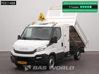 Iveco Daily 35S14 Automaat Kipper met Kist 3.5t trekhaak Airco Cruise Tipper Kieper Benne Airco Trekhaak Cruise control