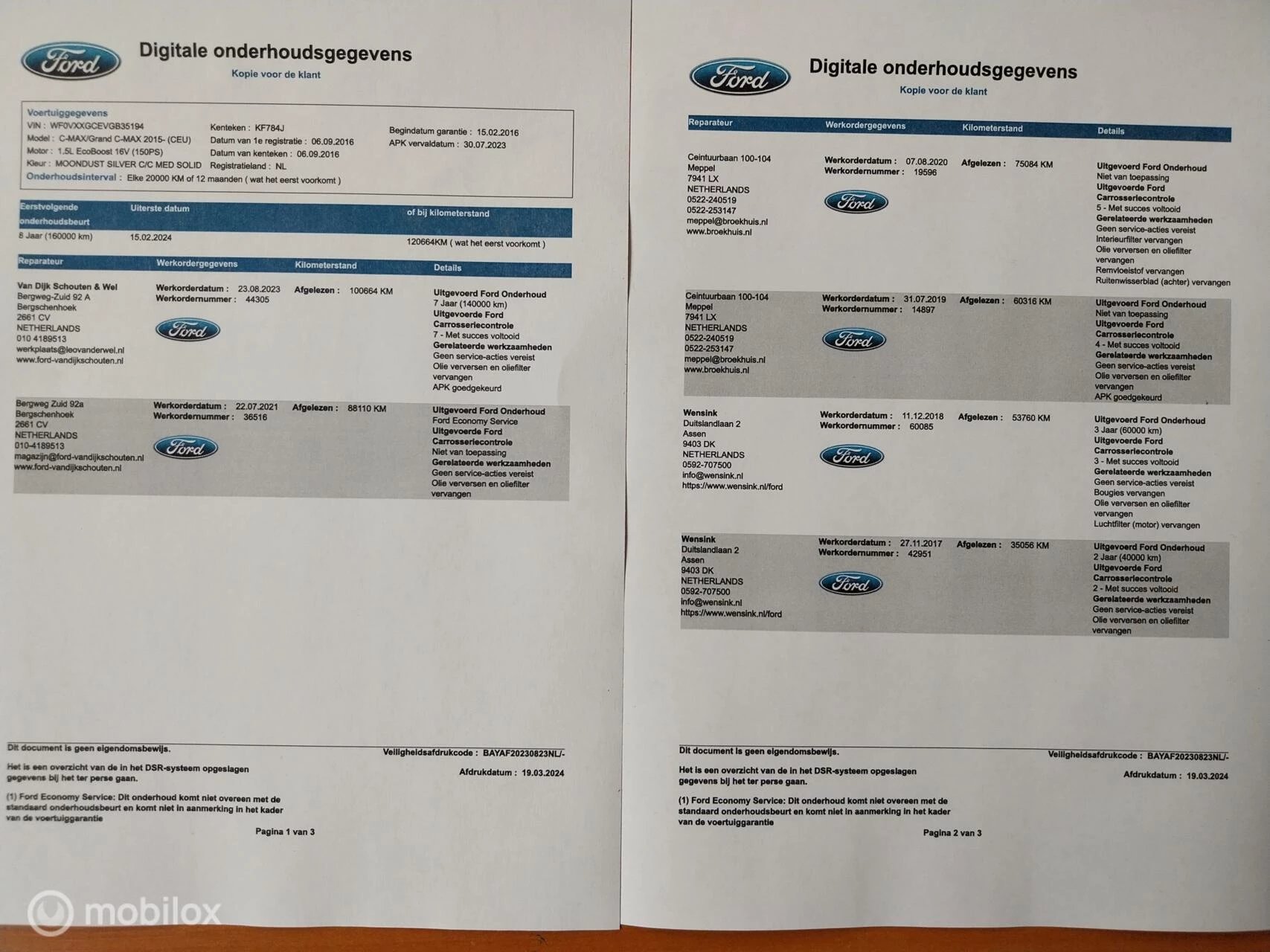 Hoofdafbeelding Ford C-MAX