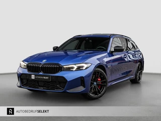 BMW 3-serie Touring 330e | M-Sport Pro | 2 jaar garantie | Pano | ACC | LCI | Black Edition | Sfeerverlichting | Driving Assistant