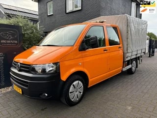 Volkswagen Transporter 2.0 TDI L2 Dubbele cabine Pick up Open laadbak Airco