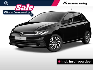 Volkswagen Polo Life Edition 1.0 TSI 95 pk 5 versn. Hand · Airconditioning automatisch, 2-zone (climatronic) · Incl. Inruilvoordeel ·