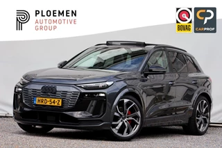Hoofdafbeelding Audi Q6 e-tron Audi Q6 e-tron S Edition Quattro 100 kWh - 387 pk **Pano / Tech Pro / Head up